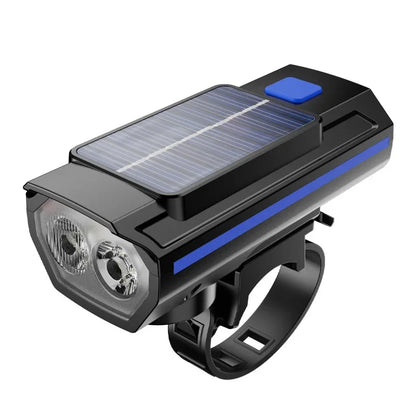 Luz bicicleta solar 120dB TIPO-C