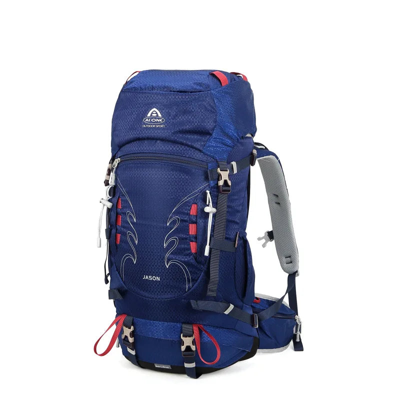 Upgraded 35+5L Heavy-Duty Hiking Backpack Expandable Rucksack for Trekking, Camping & Travel, Durable Large Capacity