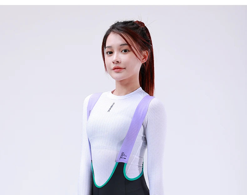 INBIKE Women‘s Professional Cycling Bib Pants Winter Fleece Bicycle Biking Clothing Pants 3D Padding Road Bike Pants For Women