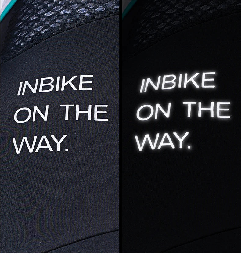 INBIKE Women‘s Professional Cycling Bib Pants Winter Fleece Bicycle Biking Clothing Pants 3D Padding Road Bike Pants For Women
