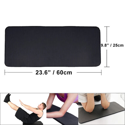 Yoga Mat 1.5cm Extra Thick Yoga Knee Pad Non-slip Foam Yoga Pads Fitness Crossfit Pilate Mat Workout Sport Plank Cushion Gym Equipment