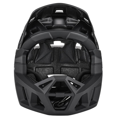 Full Face Mountain Bike Helmet Adult Racing Downhill MTB Helmet for Men/Women Adult Mountain Bike Helmet with Visor Over 31 Vent