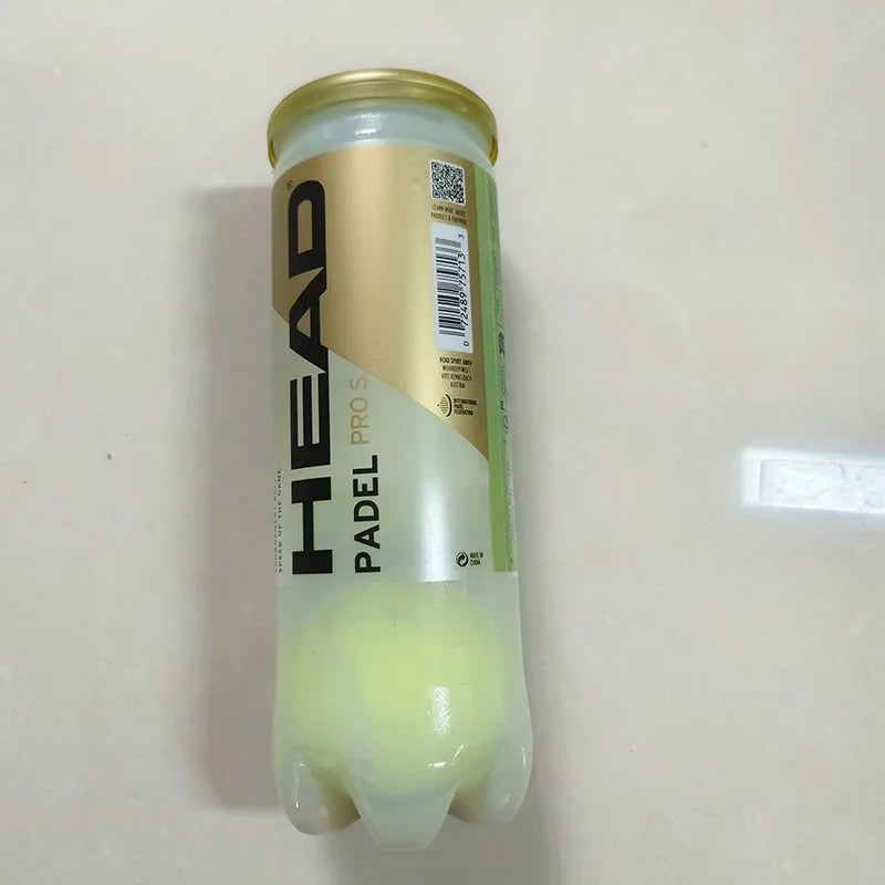Pelota de Padel Head Pro Pack 3 Botes Bolas Padel Profesionales Competición Alta Durabilidad