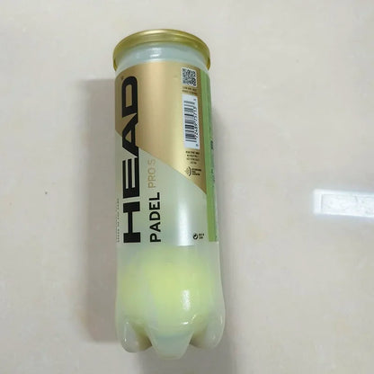 Pelota de Padel Head Pro Pack 3 Botes Bolas Padel Profesionales Competición Alta Durabilidad
