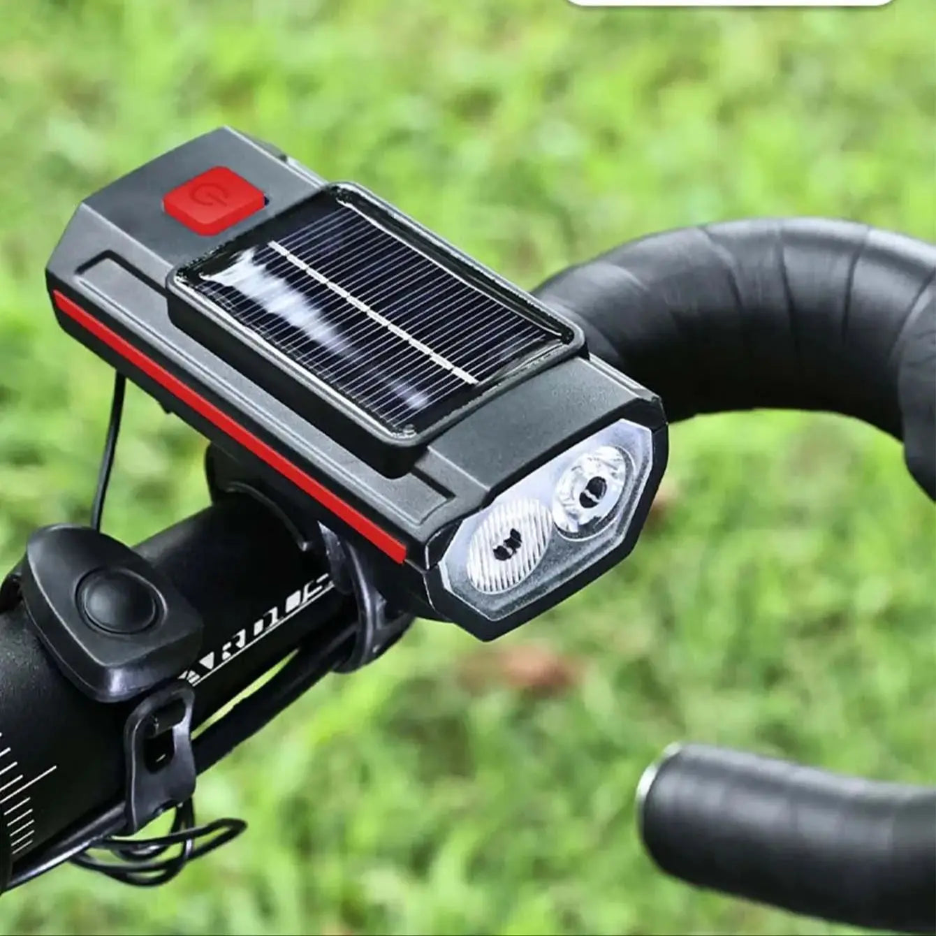 Luz bicicleta solar 120dB TIPO-C