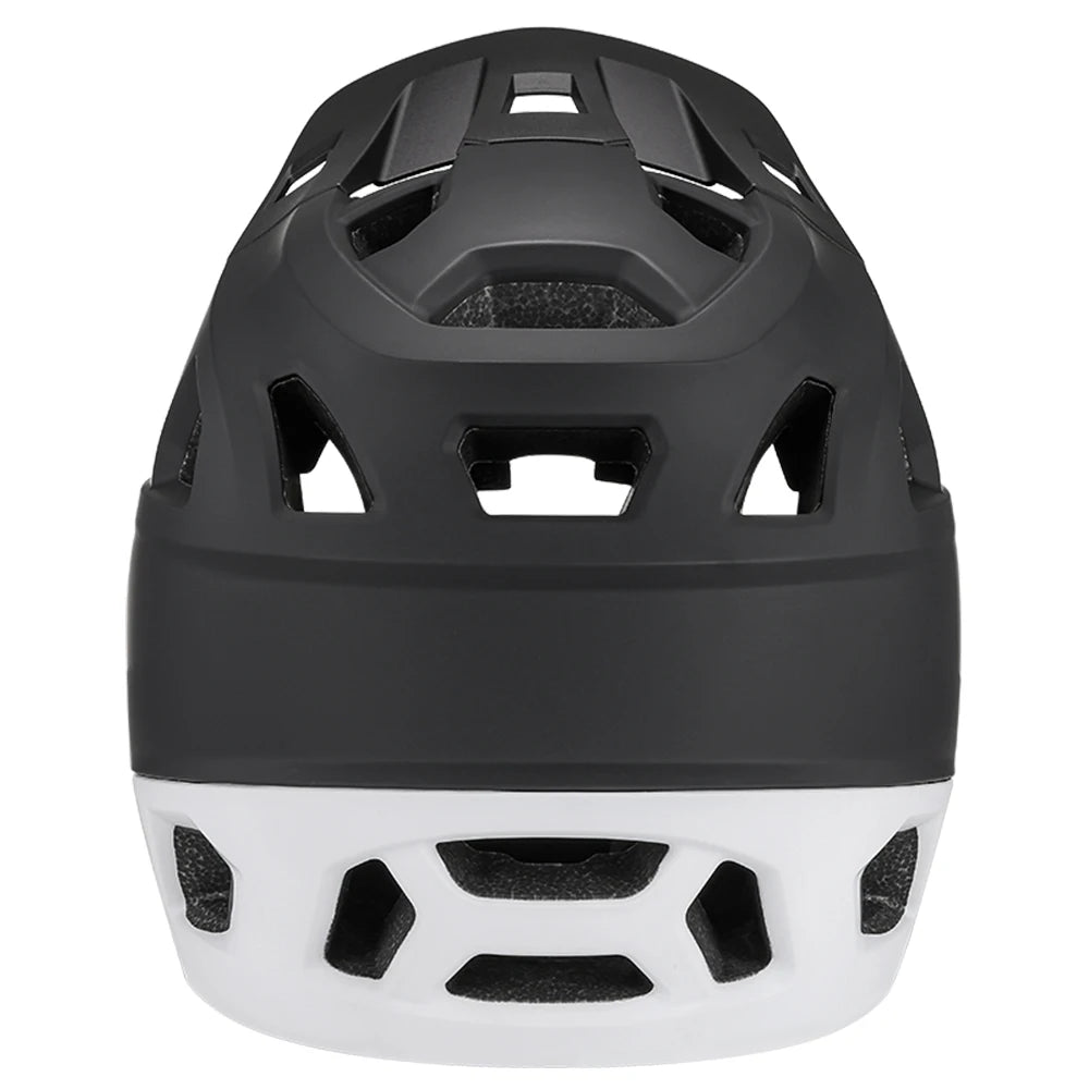 Full Face Mountain Bike Helmet Adult Racing Downhill MTB Helmet for Men/Women Adult Mountain Bike Helmet with Visor Over 31 Vent